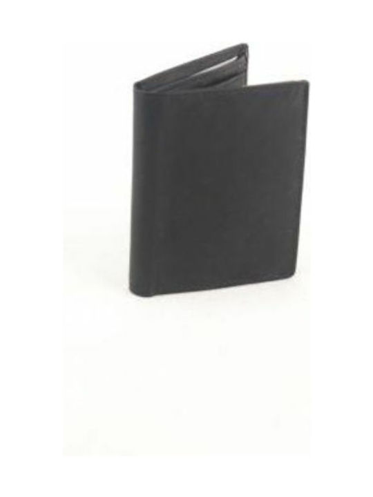 Kouros Men's Leather Wallet Black