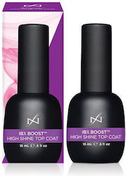 IBX Boost High Shine Top Coat UV/LED Nail Polish 15ml