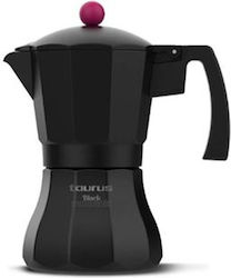 Taurus KCP9006I Stovetop Espresso Pot 6Cups Negru