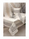 Ilis Home Ράνερ με Κέντημα 42443 Εκρού 40x170εκ.