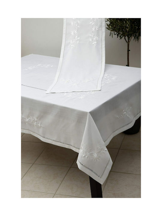 Fabric Placemat White 48x33cm