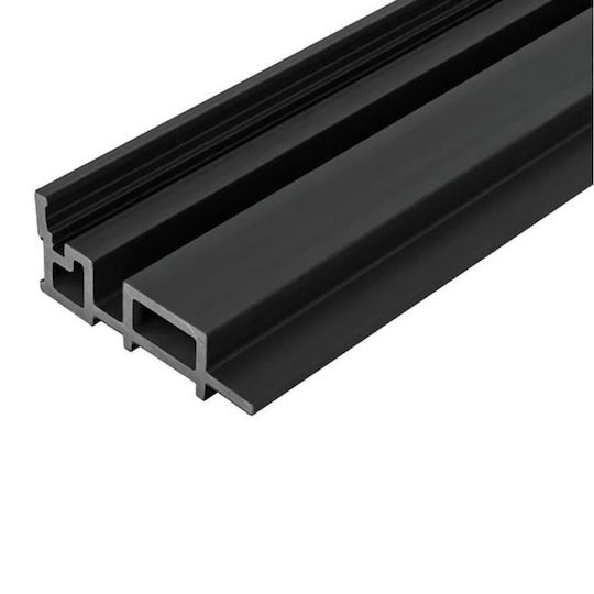 Showood 3D Πάνελ Τοίχου Κήπου από WPC 290x8.9x4.6εκ. Γκρι