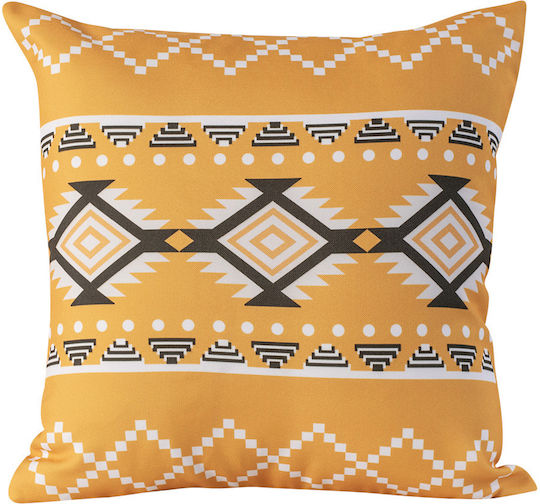 Ilis Home Διακοσμητική Μαξιλαροθήκη 0471 Κίτρινη 42x42εκ.