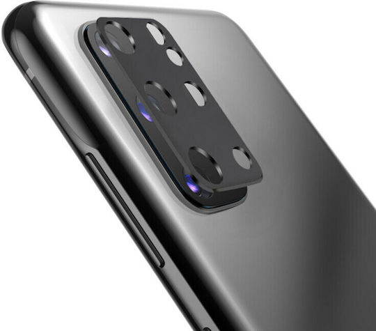 Mocolo Silk HD PRO Протектор за камера Закалено стъкло Черно за Galaxy S20+