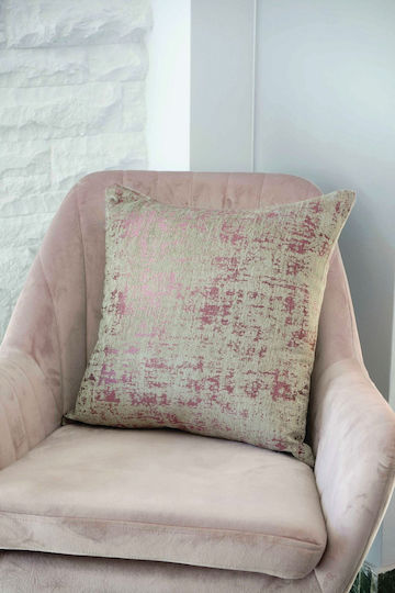Ilis Home Decorative Pillow Case 1028 Burgundy 2pcs 45x45cm
