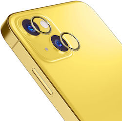 3MK Lens Protection Pro Протектор за камера Закалено стъкло Yellow за iPhone 14 / 14 Плюс 3MK Lens Protection Pro Протектор за камера Закалено стъкло Yellow за iPhone 14 / 14 Плюс
