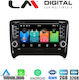 LM Digital Car Audio System for Audi TT / TT (8J) 2007 > 2014 (Bluetooth/USB/WiFi/GPS/Apple-Carplay/Android-Auto) with Touch Screen 7"
