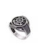 Oxzen Women's Ring from Silver