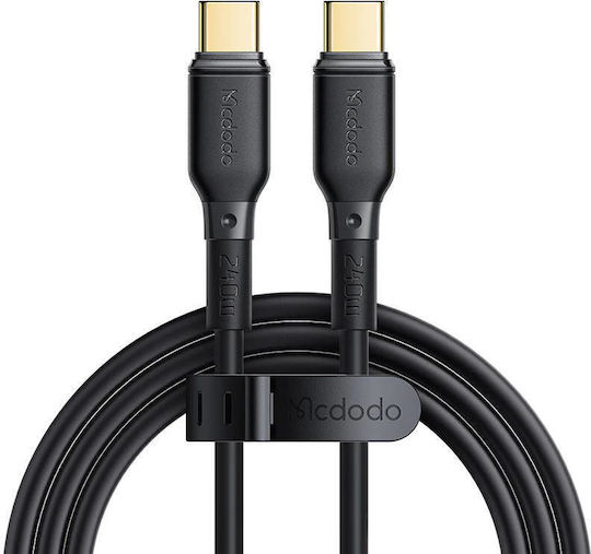 Mcdodo CA-3311 USB 2.0 Cable USB-C male - USB-C 240W PD Μαύρο 2m CA-3311