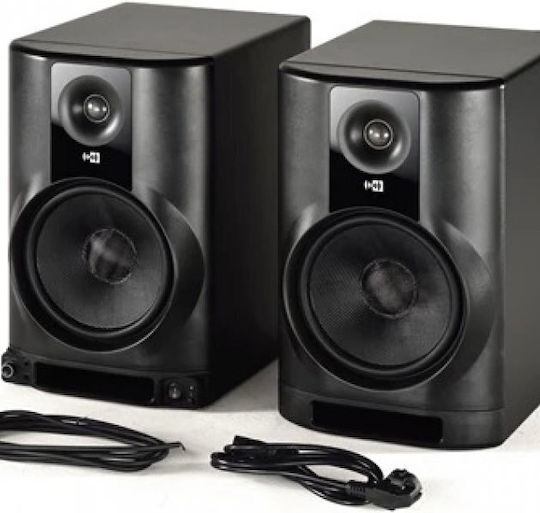 Montarbo M8M Passive Ηχεία Studio Monitor 8" (Ζεύγος) Μαύρα