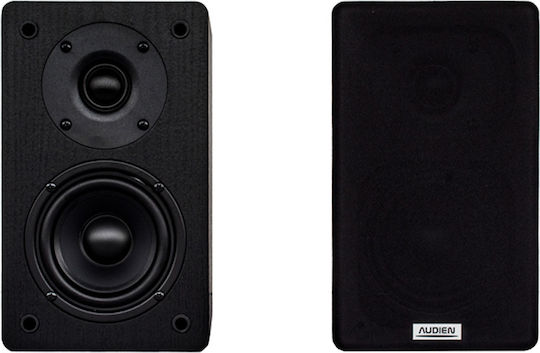 Audien BP24P KALBP24P Ζεύγος Ηχείων Hi-Fi Βιβλιοθήκης 80W 2 Δρόμων Π19.5xΒ14.8xΥ24.8εκ. Μαύρο