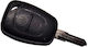 Car Key Shell with Blade with 2 Buttons for Nissan / Opel / Renault