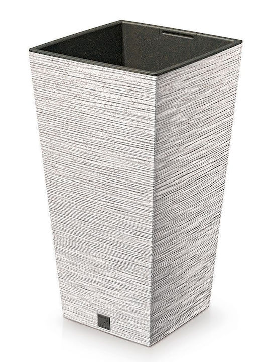 Iliadis FURU SQUARE ECO WOOD Pot Beige 30x30x55cm 460123