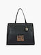 Moschino Damen Tasche Schulter Schwarz