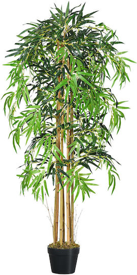 Künstlicher Baum für den Außenbereich Bamboo Grün 150cm Outsunny