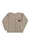Kids Cardigan Knitted Beige