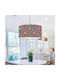 Megapap Alamea Pendant Light Multicolour with Socket E27 38x70cm