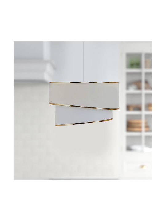 Megapap Fanny White Ceiling Light with E27 Sock...