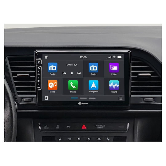Dynavin Ηχοσύστημα Αυτοκινήτου για Seat Leon Jeep Compass 2012-2019 (Bluetooth/USB/AUX/WiFi/GPS/Apple-Carplay/Android-Auto) με Οθόνη Αφής 9"