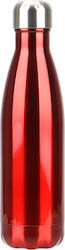 Factory Bottle Thermos Stainless Steel 500ml Red