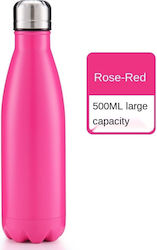 Factory Bottle Thermos Stainless Steel 500ml Pink