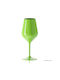 Goldplast Set of Glasses Cocktail/Drinking made of Plastic in Green Color Stemmed 12pcs