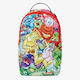 Sprayground Characters Going Ham Smashed School Bag Backpack Junior High-High School Multicolored