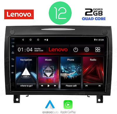 Lenovo Ηχοσύστημα Αυτοκινήτου για Mercedes Benz SLK (Bluetooth/USB/WiFi/GPS) με Οθόνη Αφής 9"