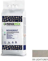 Novamix Novagrout F Gresie de umplere a rosturilor de țiglă Gri Lava 5kg