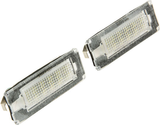 License Plate Lights Led for Citroen Jumper Fiat Ducato Peugeot Boxer 2pcs