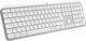 Logitech MX Keys S Kabellos Bluetooth Nur Tastatur Pale Grey