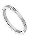 Oxzen Ring Small Wedding Band with Zircon made of Steel Gold Plated