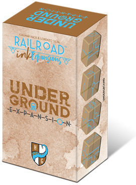 Game Expansion Railroad Ink Challenge Underground for 1-4 Players 8+ Years Old (EN) Horrible Guild