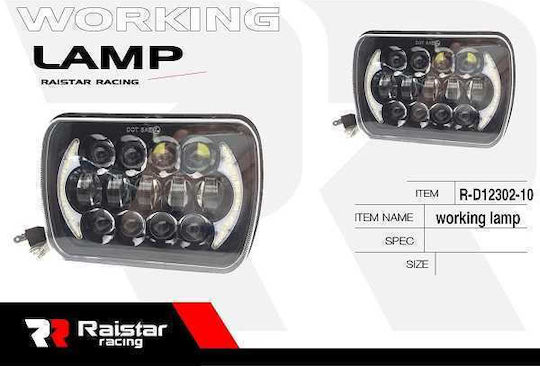 Raistar Rechteckς Scheinwerfer Auto LED 90W 19cm 1Stück