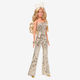 Barbie The Movie Margot Robbie in Gold Disco Ju...