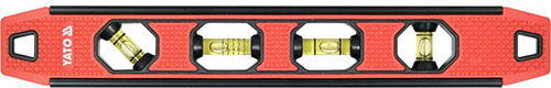 Yato YT-30331 Spirit Level Aluminum Magnetic 30cm with 4 Eyes