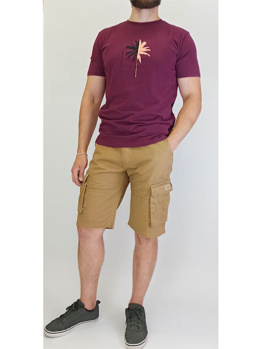 Ανδρική Βερμούδα Cargo Dark Sand