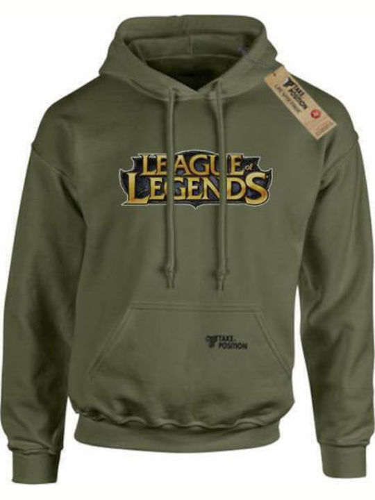 Takeposition Damen Kapuzenpulli mit Liga der Le...