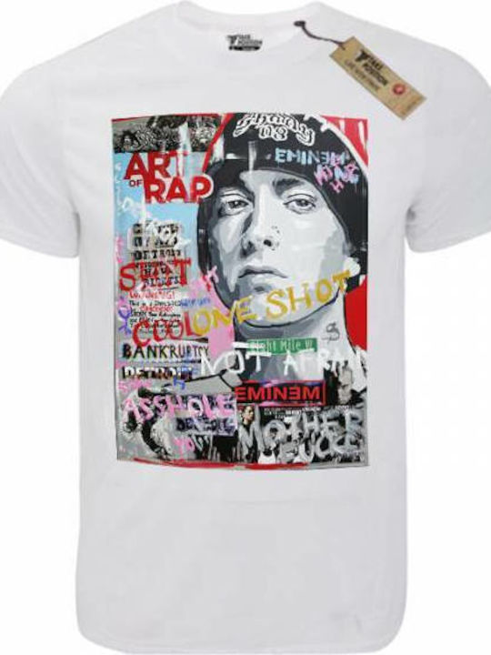 Takeposition T-cool T-shirt Eminem Λευκό
