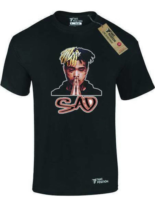 Takeposition Xxxtentacion Sad Tricou Negru