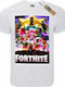 Takeposition T-cool T-shirt Fortnite Λευκό