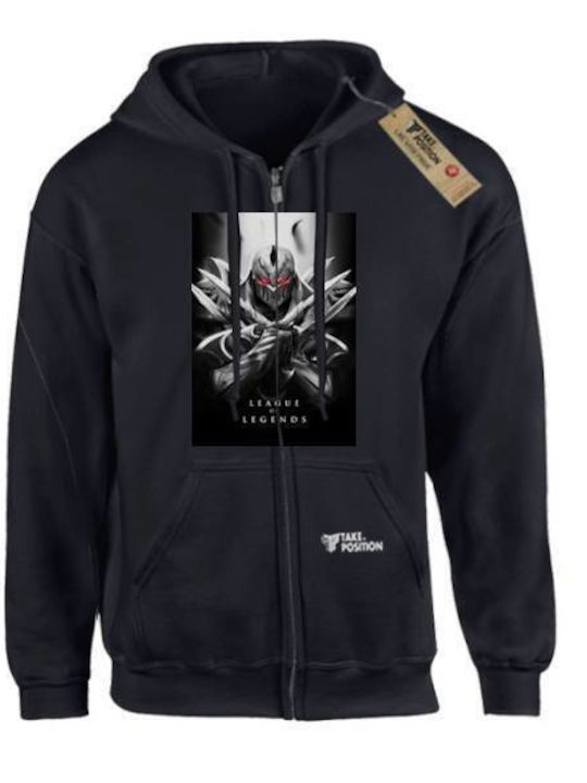 Takeposition Z-cool Hooded Jacket League Of Legends Black