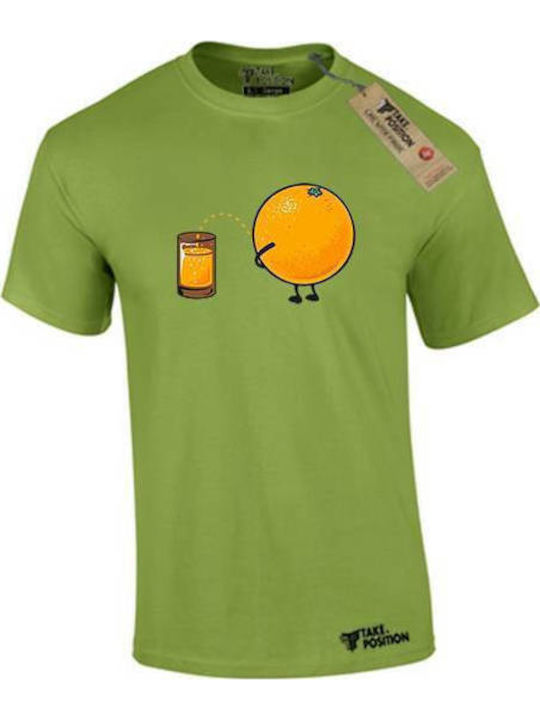 Takeposition pee Tricou Portocaliu