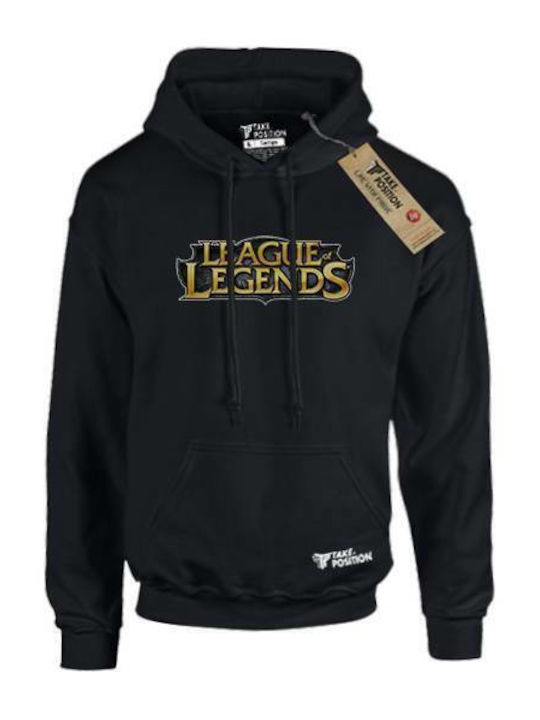 Takeposition Damentlicher Kapuzenpulli mit Logo...