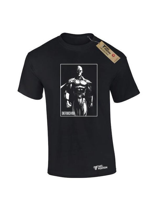 Takeposition Saitama i am coming T-shirt Black