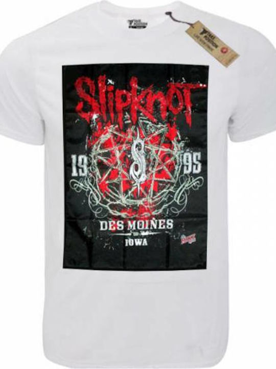 Takeposition T-cool T-shirt Slipknot Λευκό