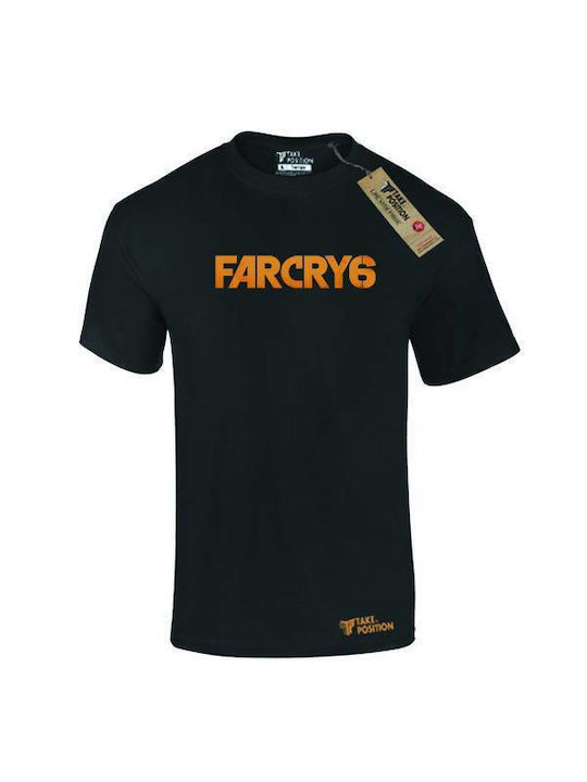 Takeposition Game Farcry6 Logo T-shirt Schwarz