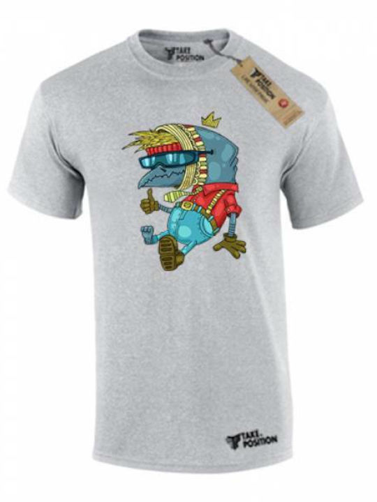 Takeposition Crow T-shirt Gray