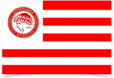 Steag Olympiacos FC Grecia din plasă 50x75cm