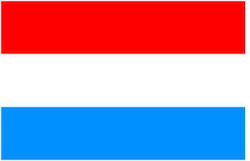 Luxembourg office flag 18x25cm